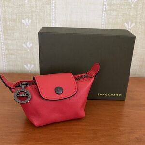 Longchamp Leather Coin Purse